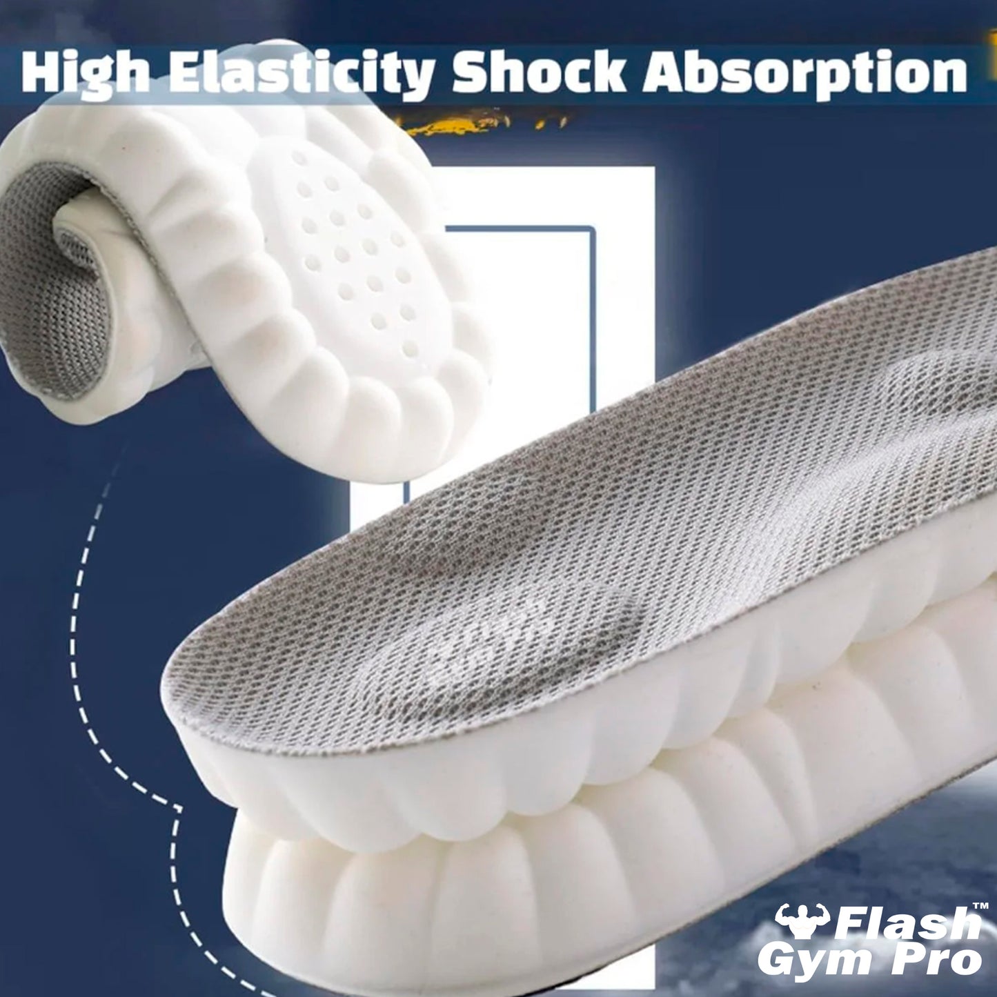 FlashGymPro™ 2 pares de plantillas