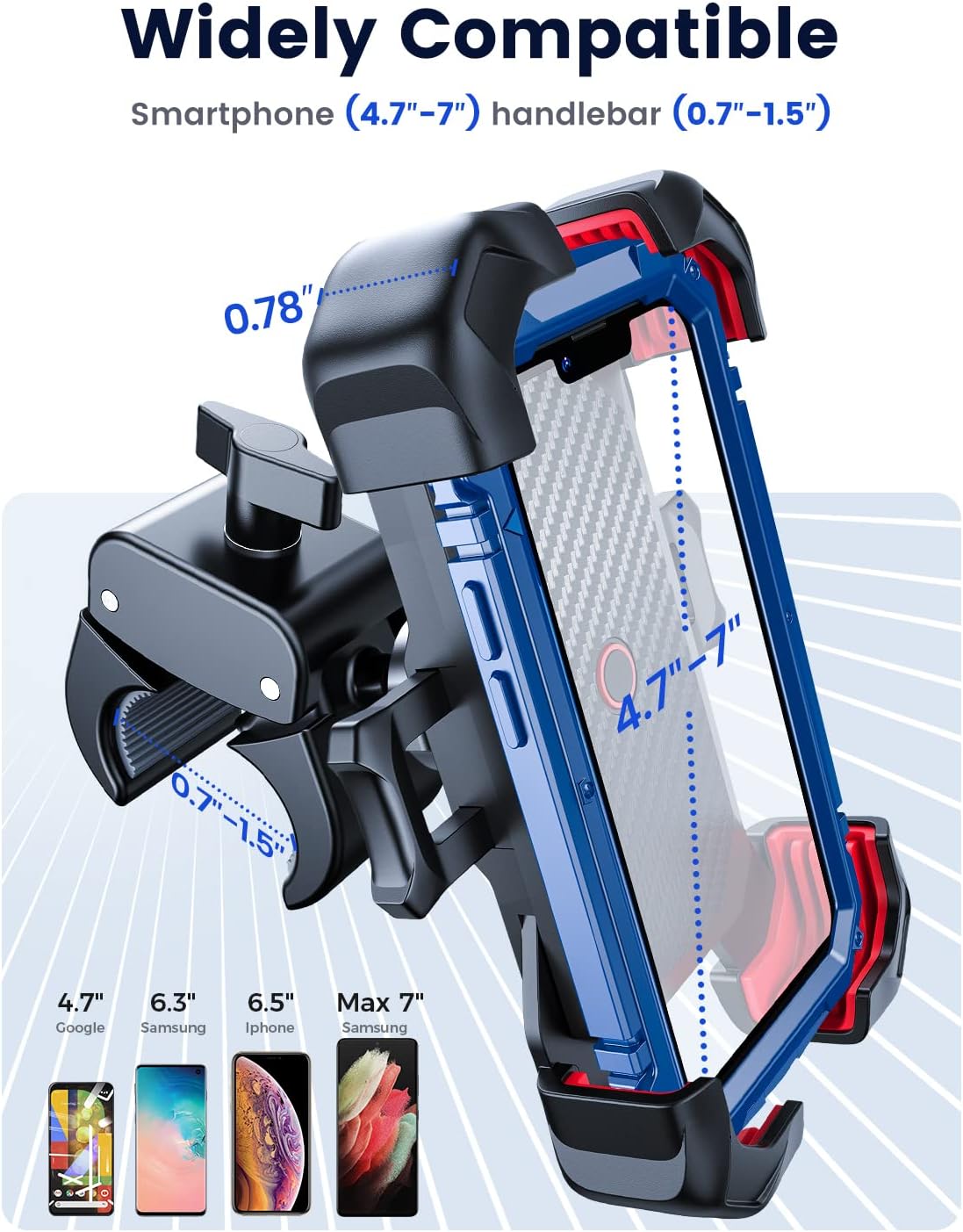 FGP™ AutoLock Motorcycle Phone Mount
