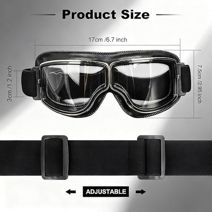 FGP™ Vintage Classic Motorcycle Goggles