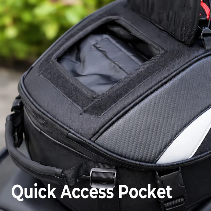 FGP™ Universal Expandable Motorcycle Tail Bag/Backpack (25L-38L)