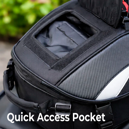 FGP™ Universal Expandable Motorcycle Tail Bag/Backpack (25L-38L)