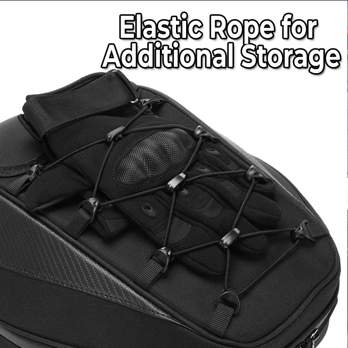 FGP™ Universal Expandable Motorcycle Tail Bag/Backpack (25L-38L)