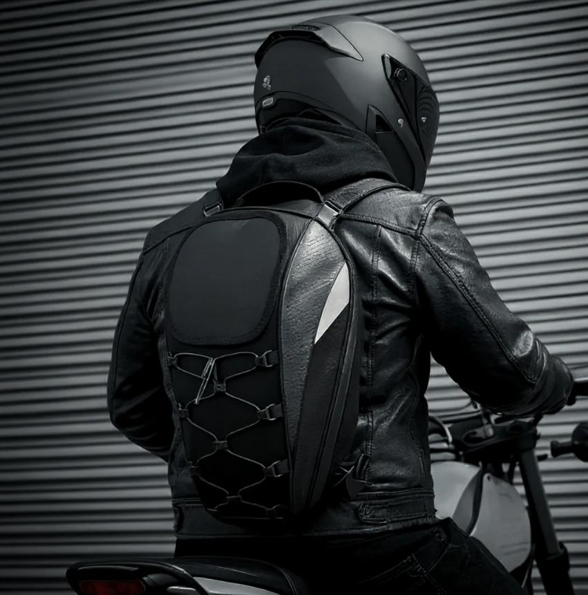 FGP™ Universal Expandable Motorcycle Tail Bag/Backpack (25L-38L)