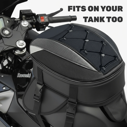 FGP™ Universal Expandable Motorcycle Tail Bag/Backpack (25L-38L)