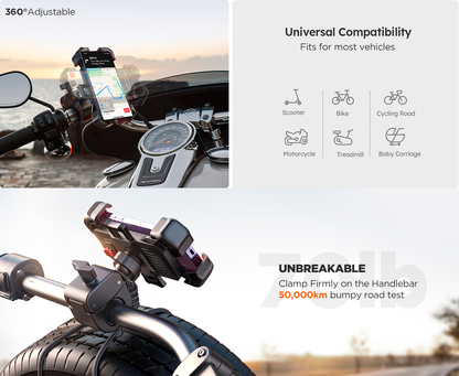 FGP™ AutoLock Motorcycle Phone Mount