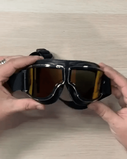 FGP™ Vintage Classic Motorcycle Goggles